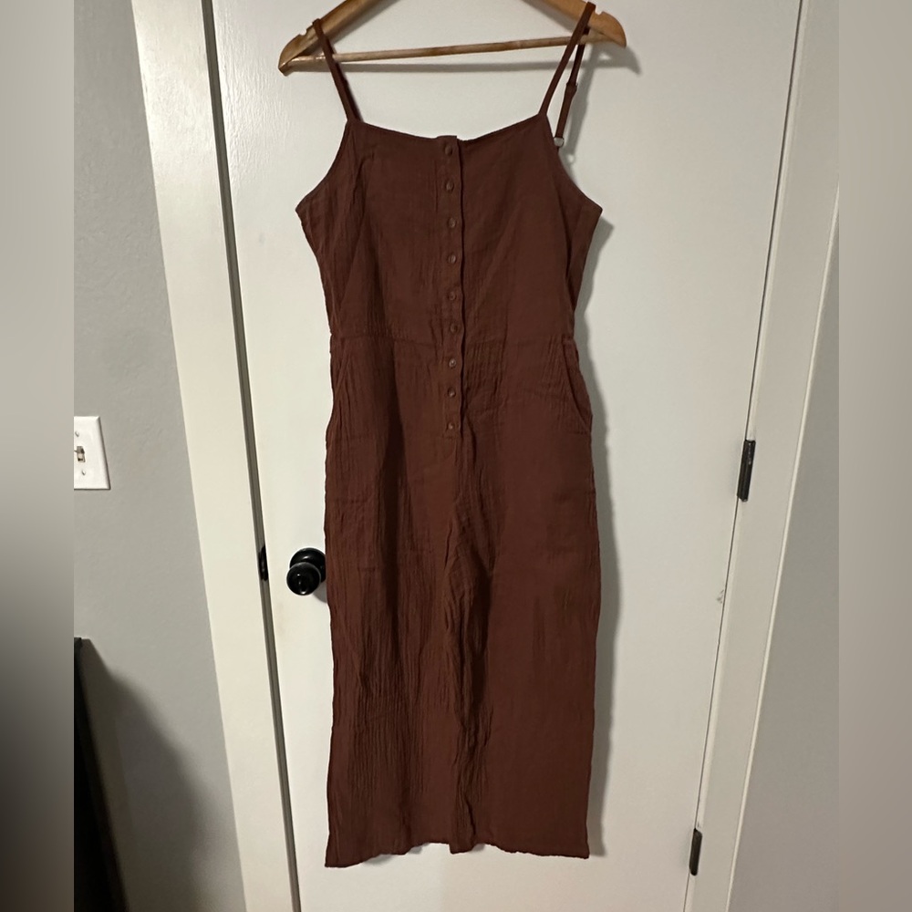 Sanctuary Chocolate Brown Jumpsuit